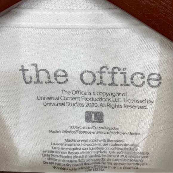 The Office Dunder Mifflin Mens Graphic Crewneck Short Sleeve Tee New Size Large - Picture 6 of 9